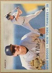 Wade Boggs #1 Baseball Cards 1993 Fleer Final Edition Diamond Tribute Prices
