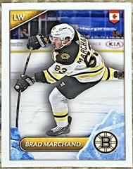Brad Marchand Hockey Cards 2021 Topps NHL Sticker Prices