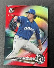 Frank Mozzicato [Red] #TOP-6 Baseball Cards 2022 Bowman Platinum Top Prospects Prices