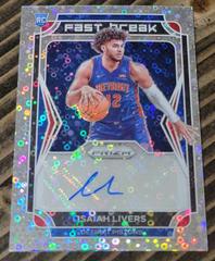 Isaiah Livers Basketball Cards 2021 Panini Prizm Fast Break Rookie Autographs Prices
