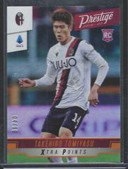 Takehiro Tomiyasu [Prestige Serie A Orange] Soccer Cards 2019 Panini Chronicles Prices