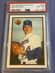 Nolan Ryan #225 Baseball Cards 1989 Bowman Tiffany Prices