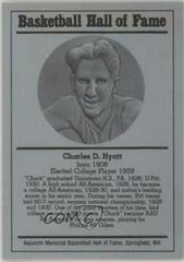 Charles Hyatt Basketball Cards 1986 Hall of Fame Metallic Prices