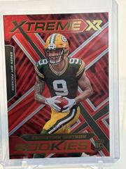 Christian Watson [Red] #XTR-18 Football Cards 2022 Panini XR Xtreme Rookies Prices