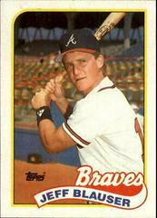 Jeff Blauser Baseball Cards 1989 Topps Prices