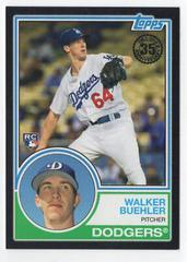 Walker Buehler [Black] Baseball Cards 2018 Topps 1983 Baseball Rookies Prices