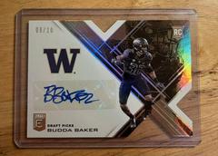 Budda Baker [Autographs Gold Die Cut] #129 Football Cards 2017 Panini Elite Draft Picks Prices