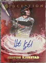 Heston Kjerstad [Red] #PA-HK Baseball Cards 2021 Bowman Inception Autographs Prices