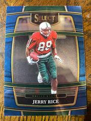 Jerry Rice [Blue] Football Cards 2022 Panini Select Draft Picks Prices