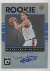 Mindaugas Kuzminskas [Holo] #25 Basketball Cards 2016 Panini Donruss Optic Rookie Signatures Prices