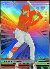 Bryce Harper [Red] #16 Baseball Cards 2022 Panini Chronicles XR Prices