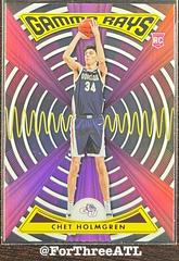 Chet Holmgren [Pink] Basketball Cards 2022 Panini Chronicles Draft Picks Gamma Rays Prices