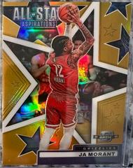 Ja Morant [Gold] Basketball Cards 2021 Panini Contenders Optic All Star Aspirations Prices