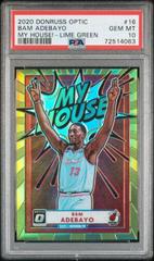 Bam Adebayo [Lime Green] #16 Basketball Cards 2020 Panini Donruss Optic My House Prices