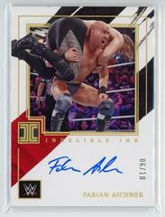 Fabian Aichner [Holo Gold] #IN-FAB Wrestling Cards 2022 Panini Impeccable WWE Indelible Ink Autographs Prices
