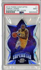 LeBron James #1 Basketball Cards 2019 Panini Contenders Optic Superstar Die Cuts Prices