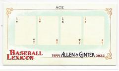 Ace Baseball Cards 2022 Topps Allen & Ginter Mini Lexicon Prices
