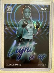 Alexa Grasso [Blue] #1 Ufc Cards 2023 Panini Donruss Optic UFC Light It Up Prices