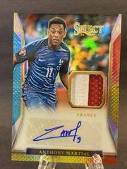Anthony Martial [Tie Dye] #S-AM Soccer Cards 2016 Panini Select Signatures Prices