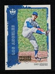 Sandy Koufax [Artist Proof Gold] #116 Baseball Cards 2021 Panini Diamond Kings Prices