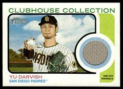 Yu Darvish #CC-YD Baseball Cards 2022 Topps Heritage Clubhouse Collection Relics Prices