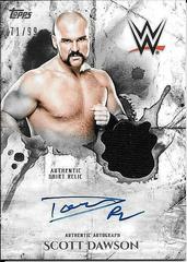 Scott Dawson Wrestling Cards 2018 Topps WWE Undisputed Autograph Relic Prices