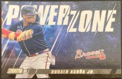 Ronald Acuna Jr. #PZ-1 Baseball Cards 2022 Stadium Club Power Zone Prices