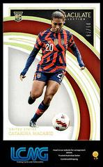 Catarina Macario [Gold] #186 Soccer Cards 2022 Panini Immaculate Collection Prices