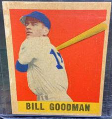 Bill Goodman #30 Baseball Cards 1948 Leaf Prices