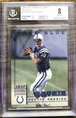 Peyton Manning [True Blue] #233 Football Cards 1998 Leaf Rookies & Stars Prices