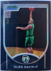 Glen Davis [Refractor] Basketball Cards 2007 Bowman Chrome Prices
