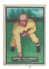 Dewey McConnell Football Cards 1951 Topps Magic Prices