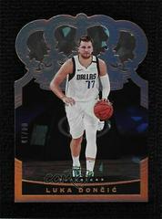 Luka Doncic [Crystal Gold] Basketball Cards 2020 Panini Crown Royale Prices