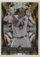 Manny Machado [Gold Refractor] #FC-MM Baseball Cards 2018 Topps Finest Cornerstones Prices