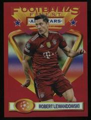 Robert Lewandowski [Red] Soccer Cards 2021 Topps Finest UEFA Champions League Prices