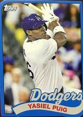 Yasiel Puig #TM-1 Baseball Cards 2014 Topps 1989 Mini Die Cut Prices