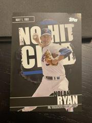 Nolan Ryan [Black] #NHC-17 Baseball Cards 2022 Topps No Hit Club Prices