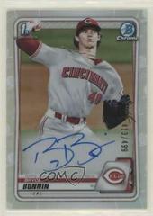 Bryce Bonnin [Refractor] #CDA-BB Baseball Cards 2020 Bowman Draft Picks Chrome Autographs Prices