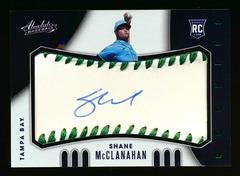 Shane McClanahan [Material Signature Green] #120 Baseball Cards 2021 Panini Absolute Prices