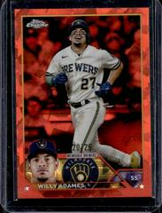 Willy Adames [Orange] #106 Baseball Cards 2023 Topps Chrome Sapphire Prices