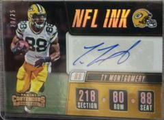Ty Montgomery [Gold] Football Cards 2018 Panini Contenders NFL Ink Prices