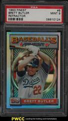 Brett Butler [Refractor] Baseball Cards 1993 Finest Prices
