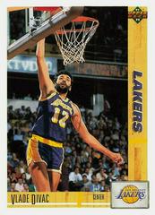Vlade Divac #175 Basketball Cards 1991 Upper Deck Prices