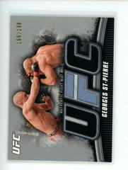 Georges St Pierre [Silver] Ufc Cards 2010 Topps UFC Knockout Fight Mat Relic Prices