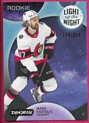 Mark Kastelic Hockey Cards 2022 Upper Deck Synergy Light Up The Night Rookies Prices