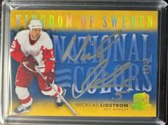 Nicklas Lidstrom #NC-NL Hockey Cards 2021 Upper Deck The Cup National Colors Autographs Prices