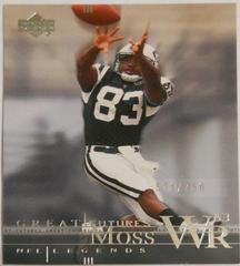Santana Moss Football Cards 2001 Upper Deck Legends Prices