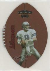 Troy Aikman [Red] #18 Football Cards 1998 Playoff Contenders Leather Prices