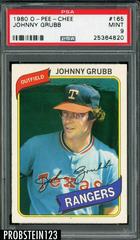 Johnny Grubb #165 Baseball Cards 1980 O Pee Chee Prices