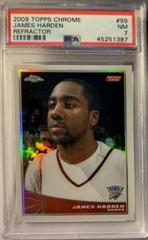 James Harden [Refractor] Basketball Cards 2009 Topps Chrome Prices